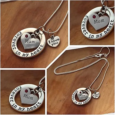 Personalised Gift Necklace For Mum Mummy Nanny - Mother's Day Gift Necklace// • £4.49