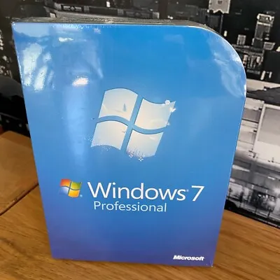 £188.99 • Buy Windows 7 Professional 32/64-Bit DVD Sealed FQC-00133 100% Genuine UK Retail