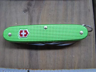 Victorinox Swissbianco Ap Green Electrician Alox Swiss Army • $550