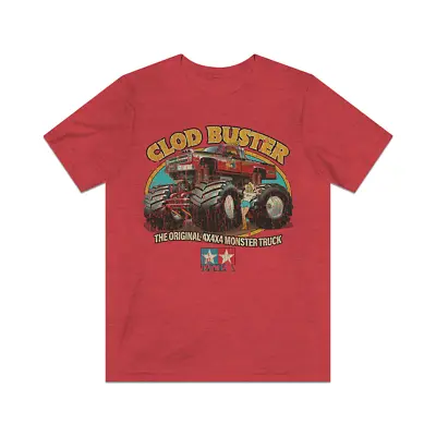 Clod Buster 4x4x4 Monster Truck 1987 Vintage Men's T-Shirt • $29.95