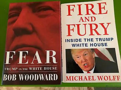 $16 • Buy Fire And Fury Plus Fear Trump In The Whitehouse