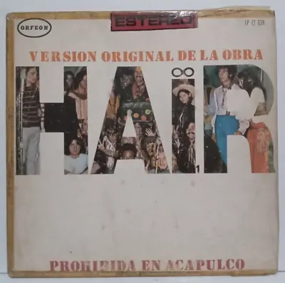 Los Shakes Version Original De La Obra Hair Mexican Lp 1969 Garage Psych Rock • $65