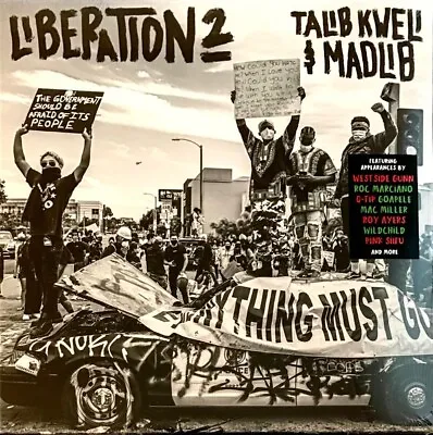 Talib Kweli & Madlib   Liberation 2   Sealed U.s. Lp Vinyl Mac Miller Q-tip Ayer • $39.83