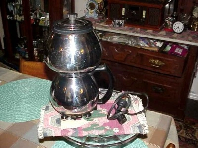 $29.95 • Buy Vintage Sunbeam Coffeemaster Vacuum Coffee Pot Model C20-A Double Bubble USA