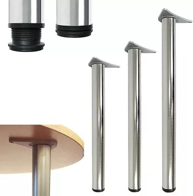 £9.95 • Buy Kitchen Breakfast Bar Table Worktop Desks Leg Only 710 Mm 870 Mm 1100 Mm Size