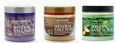 £10.95 • Buy Dead Sea Collection Mineral Salt Scrub Twin Pack - 2x660g -  Choose Yours