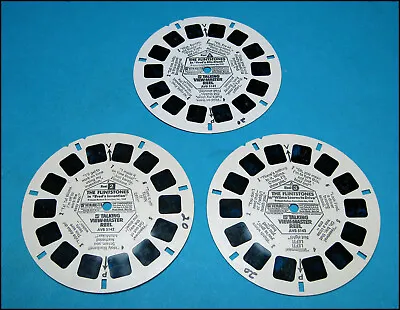 Qty(3) Vintage 1962 View-Master The Flintstones  Fred's Mis-Steak  Stereo Reels • $6.99