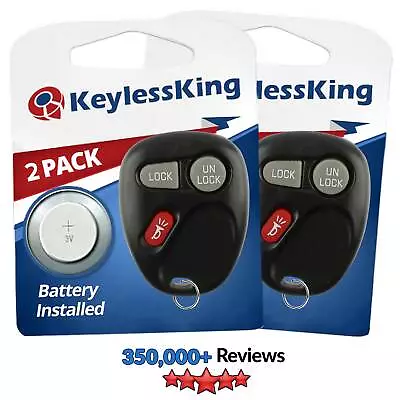 Fits 2001 2002 GMC Sierra 1500 2500 Keyless Entry Remote Key Fob 15042968 2x • $13.45