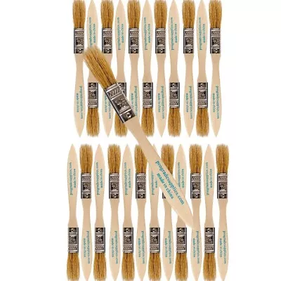 24Pk - 1/2  Chip Brushes For Paints Stains Varnishes Glues & Gesso • $8.99