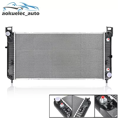 2423 34'' Radiator For For Chevy Silverado 1500 2500 Suburban Tahoe 4.8 5.3 6.0L • $82.64