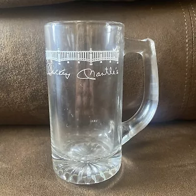 Vintage Mickey Mantle Restaurant New York Yankees Glass Beer Mug Vintage 5.5 • $6.11