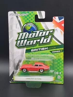 Greenlight Motor World Jaguar E-Type British Edition  • $19.75