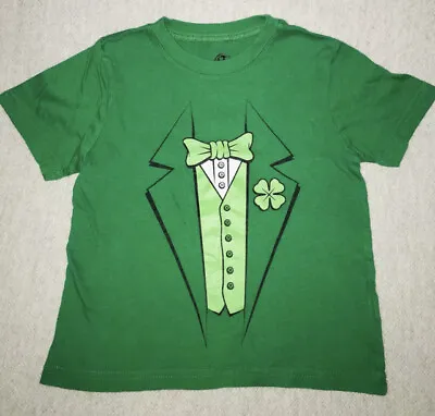 $6.77 • Buy St. Patricks Day Leprechaun Shirt 4t Boys Green