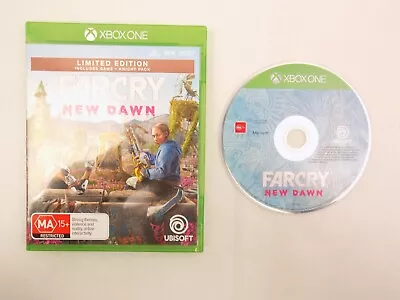 Mint Disc Xbox One Far Cry New Dawn Limited Edition -  Free Postage • $24.90