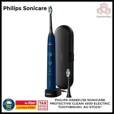 $129 • Buy Philips Hx6851/56 Sonicare Protective Clean 5100 Electric Toothbrush Au Stock*