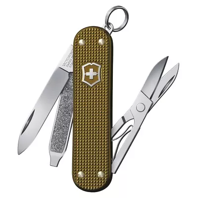 Victorinox Classic Sd Swiss Army Knives Terra Brown Alox 2024 • $39.99