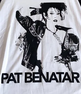 Pat Benatar T Shirt 80s Rock T Shirt New Wave T Shirt Mens XL Concert T Shirt • $11.39