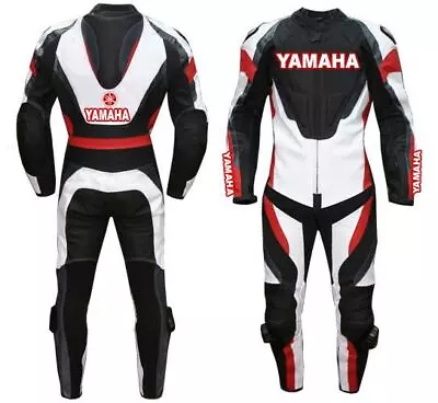 Motorbike Racing Suit Cowhide Leather Motorcycle One Piece Gears Motogp Leathers • $288