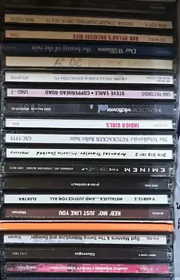 Vintage CD Lot Bob Dylan Eminem Dr Didg Metallica • $10
