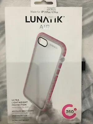 $7.19 • Buy LunaTik Air-Filled Impact Guard Case For Apple IPhone 8 Plus And 7 Plus Pink NEW
