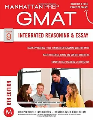 Integrated Reasoning And Essay GMAT Strategy Guide (Manhattan Prep GMAT Strateg • £2.74