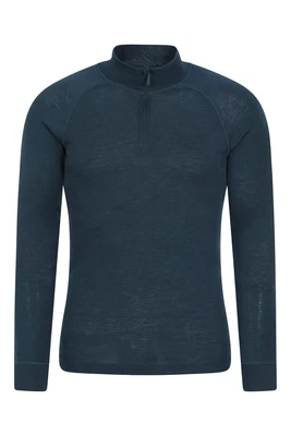 £34.99 • Buy Mountain Warehouse Merino Men's Long Sleeve Base Layer Top Stretchy Thermal Tee
