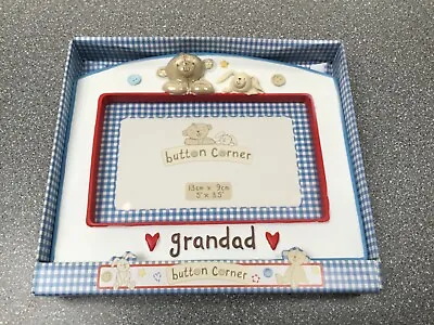 £0.99 • Buy Button Corner Grandad Photo Frame 