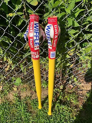 Official Wiffle Ball Baseball Bat Set (two Sets)  New  • $25.49