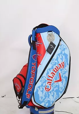 New Callaway 2022 US Open Blue/Red 6 Way Divide Golf Bag - Staff 1089146 • $999.99