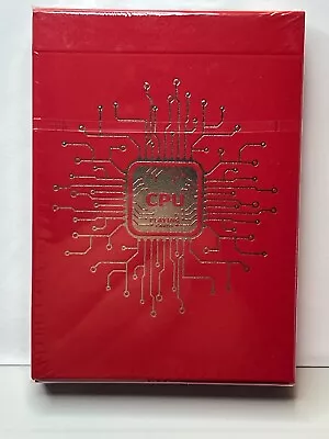 CPU (Red) (Marked) - Playing Cards - # 002 Of 500 • $15