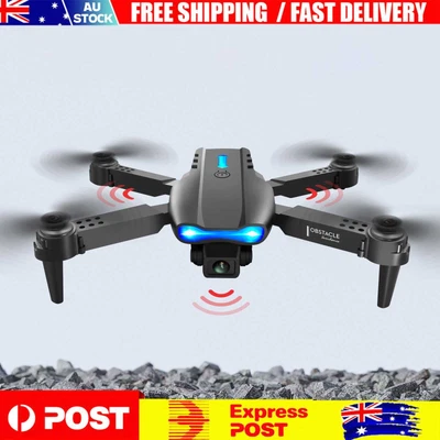 $35.79 • Buy Aeroplane USB Charging FPV Drones For Boys Girls (Black 3Battery 2 Camera)
