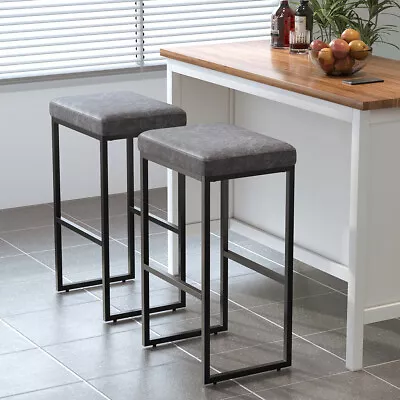 Medium/Tall Bar Stools Bar Chiars Kitchen Breakfast Bar Stool Dining Chairs • £45.95