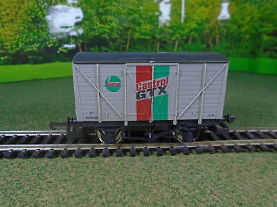 Lima 305608W 12 Ton Castrol GTX Box Van Light Grey HO/OO Model Railway GC Boxed • £9.55