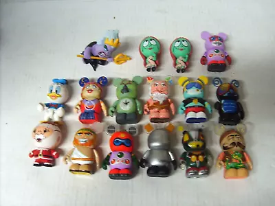 Lot Of 16 Disney Vinylmation Vinyl Figure Lot Sally Mickey & More • $34.99