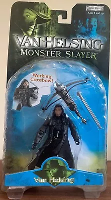 NEW Van Helsing Monster Slayer W/ Working Crossbow Figure JAKKS 2004 • $23.99