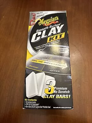 Meguiar's Smooth Surface Clay Kit - Safe And Easy Car Claying For A Smooth As Gl • $28.98