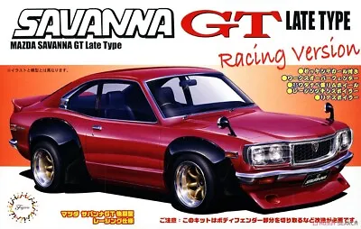 Fujimi: 1/24 Mazda Savanna GT RX-3 Late Version Racing - Model Kit • $61.99