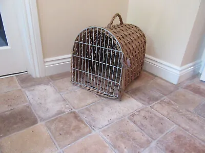 £12 • Buy Wicker Cat Basket / Carrier
