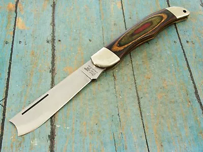 Big Vintage Frost Japan One Arm Razor Folding Hunter Pocket Knife Knives Tools • $36