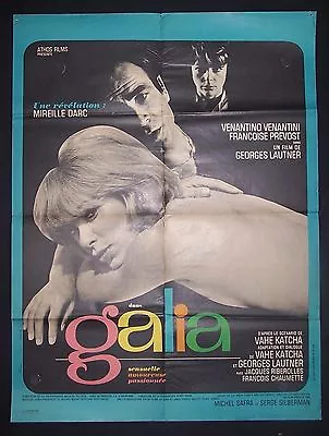 Galia Mireille Darc Venantino Venantini French Original 1 Sheet Poster #42 • $40