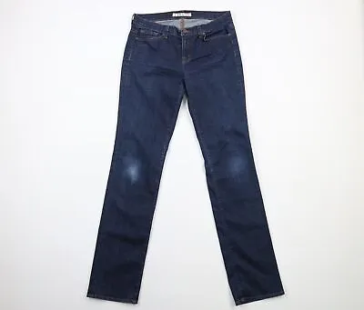 J Brand Womens Size 30 Distressed Stretch Cigarette Leg Denim Jeans Pants Blue • $44.95