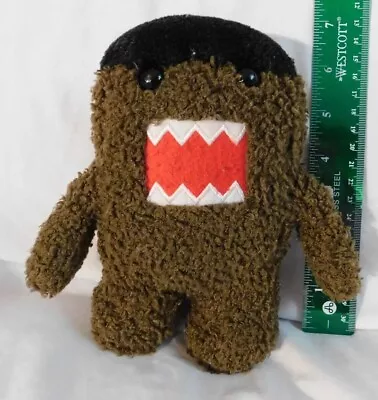 6.5  Chunky DOMO Monster Plush Black Hair Frankenstein • $14.99