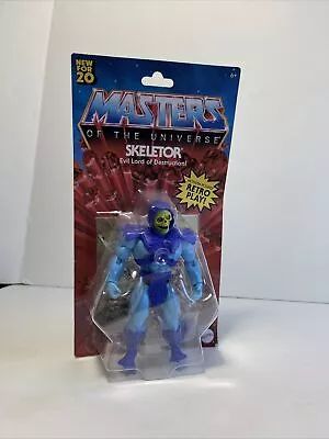 Masters Of The Universe Origins Skeletor 5.5  Action Figure MOTU 2020 Retro New • $16