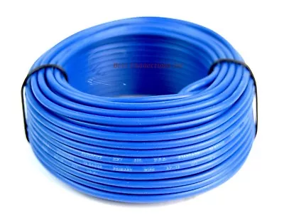 $7.95 • Buy 18 GA Gauge 50' Blue Audiopipe Car Audio Home Remote Primary Cable Wire