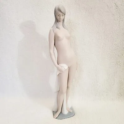 Vintage 4511 Lladro Nude Woman Matte Porcelain Figurine 18 1/2  Tall • $250