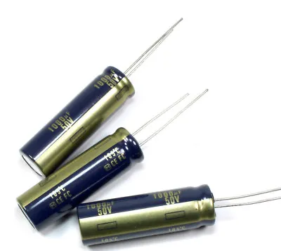 4pcs Panasonic FC 1000uF 50v Long 105C Radial Electrolytic Capacitor Low ESR  • $10.75