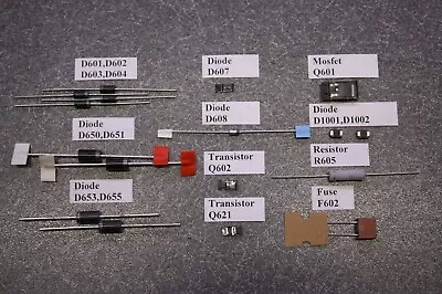 EMERSON 32  LED LF320EM4A ME2 BA4AFPG0201 2 Power Supply Repair Kit ME2 • $13.99