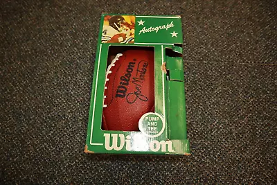 Vintage 2001 NFL Bud Bowl Official Wilson Genuine Leather  Football Original Box • $19.99