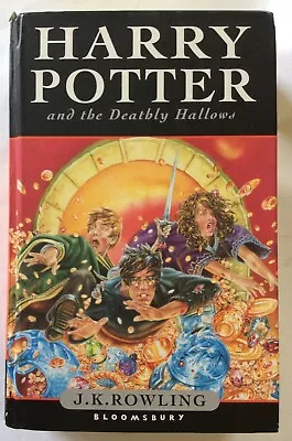  Harry Potter & The Deathly Hollow  ~ J K Rowling 1st Ed Hb 2007 • $19.99