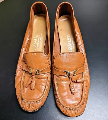 Vintage Woman's Brown Leather Shoes. Brand Naturalizer Size 6.5 Original Box • $29.99